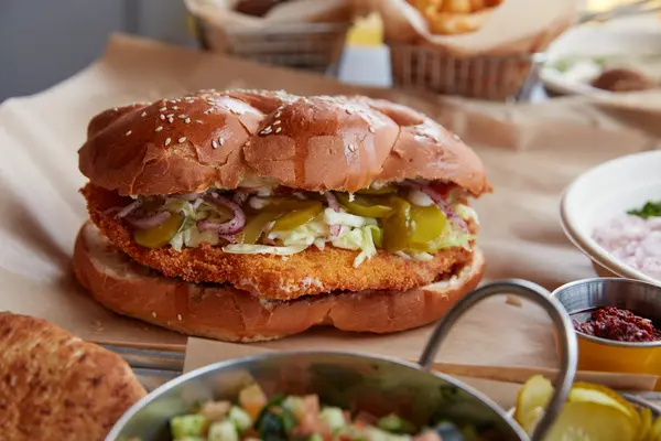 Crispy Chicken Baguette